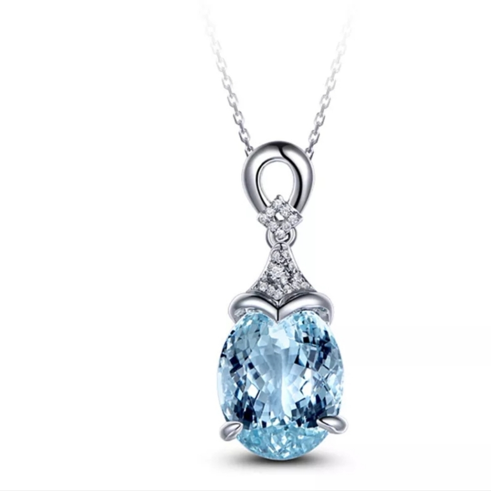 Aquamarine Necklace